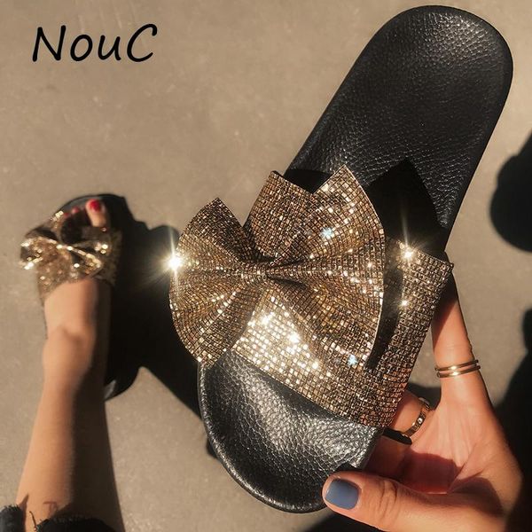 slippers women's glitter woman bling bowtie slides ladies casual female beach shoes women flat crystal flip flops 2021 summer, Black
slippers women's glitter woman bling bowtie slides ladies casual female beach shoes women flat crystal flip flops 2021 summer, Black