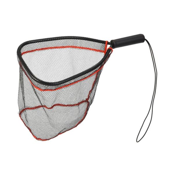 fishing accessories portable net 45cm mesh soft rubber landing trout catch lanyard tackle removable head 
fishing accessories portable net 45cm mesh soft rubber landing trout catch lanyard tackle removable head