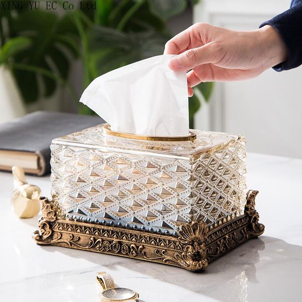 tissue boxes & napkins american crystal glass box living room coffee table storage household accessories european luxury retro paper
tissue boxes & napkins american crystal glass box living room coffee table storage household accessories european luxury retro paper
