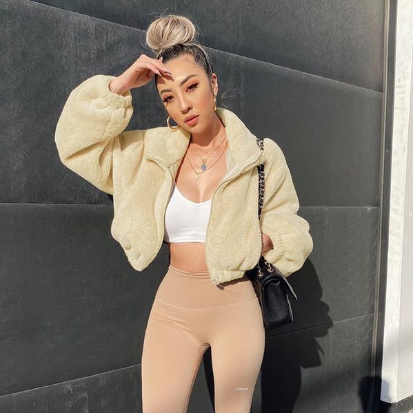 long sleeve fuzzy fur sweatshirts women crop fashion autumn solid outfits streetwear zipper sweatshirt casual, Black;brown
long sleeve fuzzy fur sweatshirts women crop fashion autumn solid outfits streetwear zipper sweatshirt casual, Black;brown