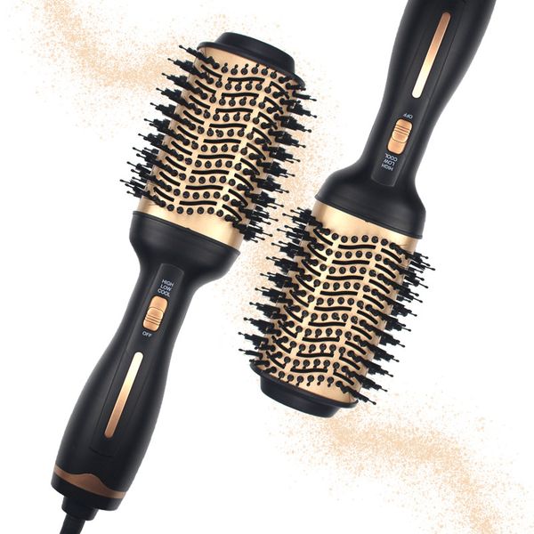 one step hair dryer & volumizer salon air paddle styling brushes negative ion generator hair straightener curler, Silver
one step hair dryer & volumizer salon air paddle styling brushes negative ion generator hair straightener curler, Silver