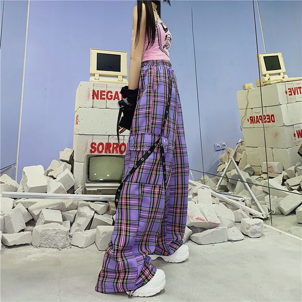 women's pants & capris female harajuku pants qweek purple plaid, punk rock for women, street fashion mw79, Black;white
women's pants & capris female harajuku pants qweek purple plaid, punk rock for women, street fashion mw79, Black;white