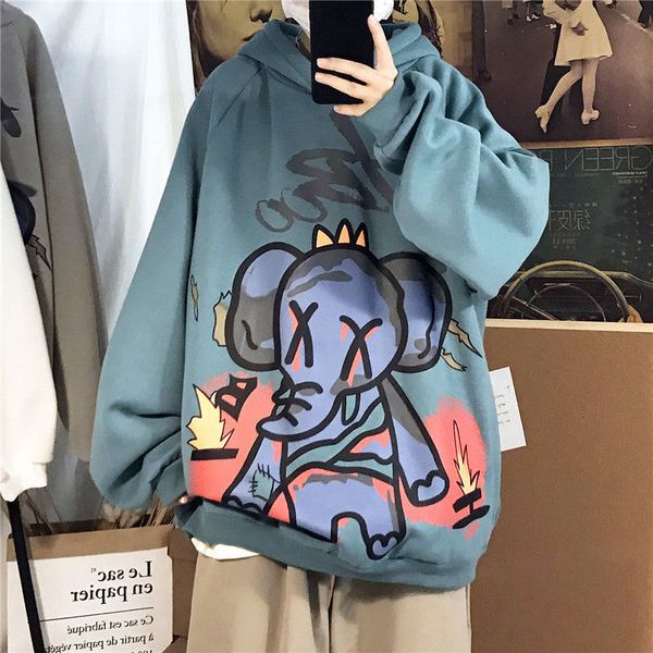2021 new anime elefant sweatshirt for boys casual harajuku long sleeve men women clothing cute animal hoodie coats male fhh0, Black
2021 new anime elefant sweatshirt for boys casual harajuku long sleeve men women clothing cute animal hoodie coats male fhh0, Black