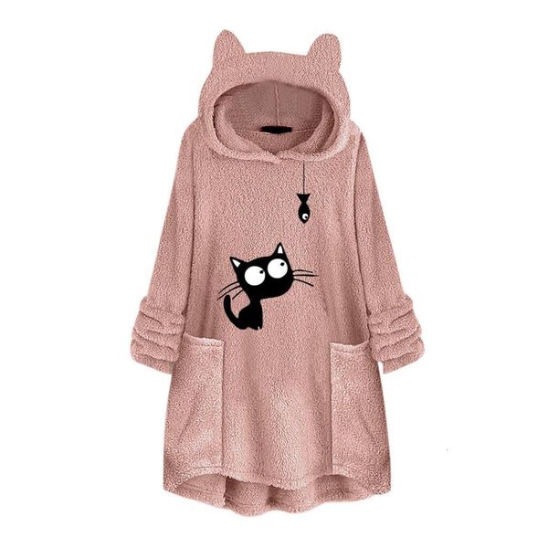 winter long hoodies women fleece embroidery cat ear printed plus size hoodie pocket sweatshirt blouse pullovers sweat femme, Black
winter long hoodies women fleece embroidery cat ear printed plus size hoodie pocket sweatshirt blouse pullovers sweat femme, Black