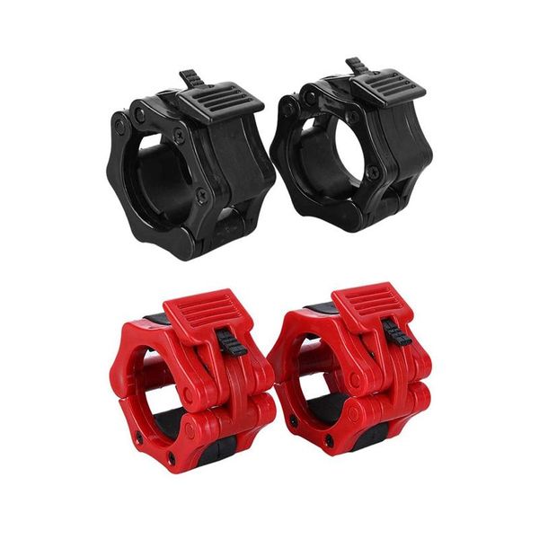 4 pcs abs locking collars clamp olympic standard clips weightlifting tool for 1 inch barbells, 2 pcs black & 2 red
4 pcs abs locking collars clamp olympic standard clips weightlifting tool for 1 inch barbells, 2 pcs black & 2 red