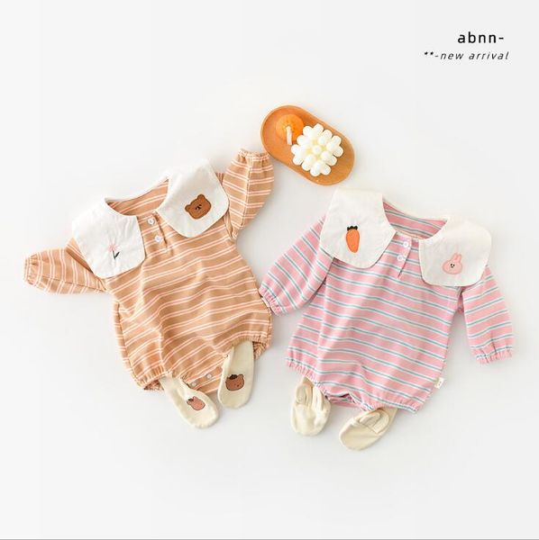 rompers 2021 boys girls striped romper cotton autumn fashion babys jumpsuit 6-24 month ws548, Blue
rompers 2021 boys girls striped romper cotton autumn fashion babys jumpsuit 6-24 month ws548, Blue