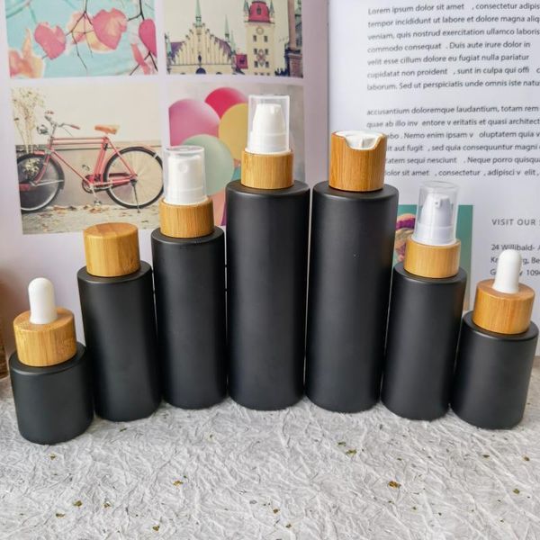 storage bottles & jars 5pcs 20ml-80ml empty frosted black glass essential oil bottle small perfume vials sample test
storage bottles & jars 5pcs 20ml-80ml empty frosted black glass essential oil bottle small perfume vials sample test