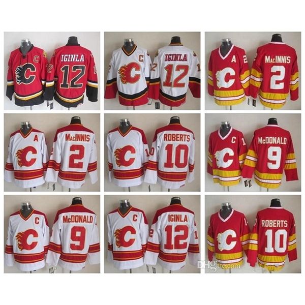 goodjjob men 12 jarome iginla jersey calgary flames 2 al macinnis 9 lanny mcdonald 10 gary roberts vintage ccm stitched hockey jerseys, Black
goodjjob men 12 jarome iginla jersey calgary flames 2 al macinnis 9 lanny mcdonald 10 gary roberts vintage ccm stitched hockey jerseys, Black