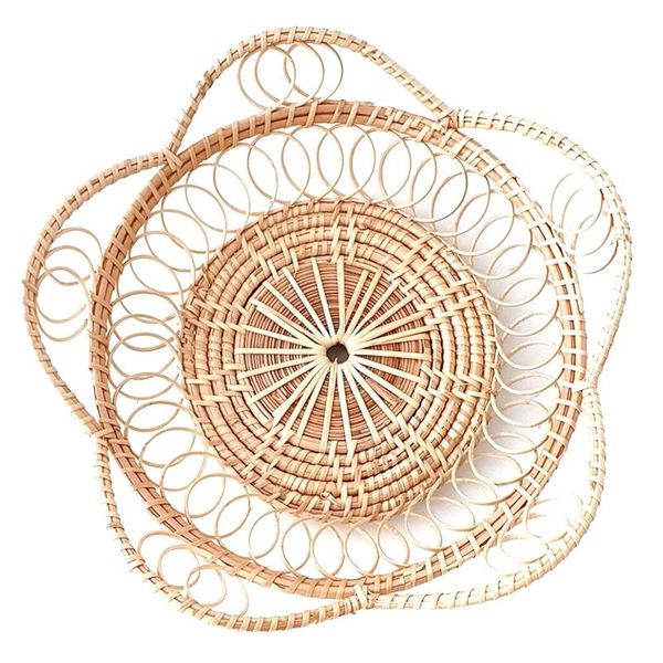 storage baskets hand-woven rattan tray round wicker basket serving for breakfast,dinner, fruit, snack food
storage baskets hand-woven rattan tray round wicker basket serving for breakfast,dinner, fruit, snack food