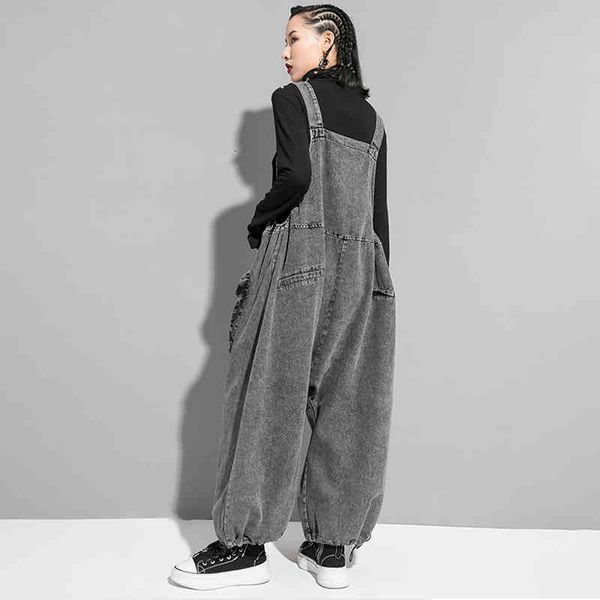 women's jumpsuits & rompers chicever casual denim for women overalls square collar sleeveless designer black full length pant female cl, Black;white
women's jumpsuits & rompers chicever casual denim for women overalls square collar sleeveless designer black full length pant female cl, Black;white