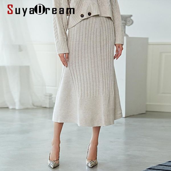 skirts suyadream women long skirt high waist ribs warm wool solid 2021 winter a-line, Black
skirts suyadream women long skirt high waist ribs warm wool solid 2021 winter a-line, Black