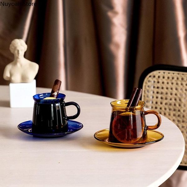 mugs household glass coffee cup heat-resistant creative tea water small nordic living room pure color milk
mugs household glass coffee cup heat-resistant creative tea water small nordic living room pure color milk