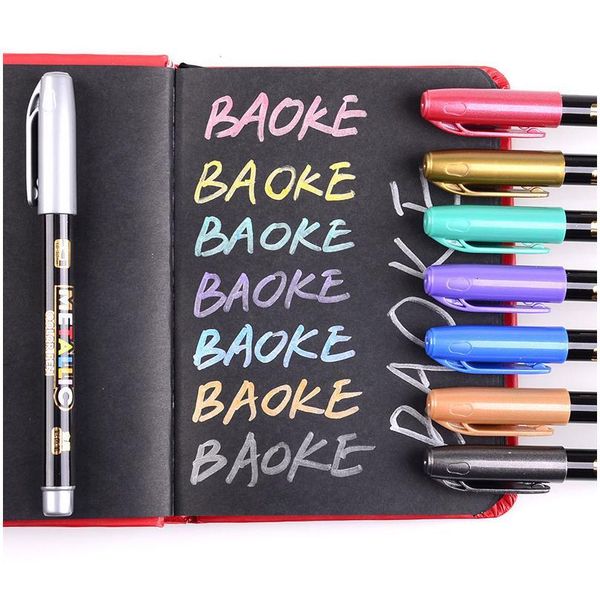 8pcs metallic highlighter markers set diy art craft album pen black card painting drawing marking pen arts and crafts jllaof
8pcs metallic highlighter markers set diy art craft album pen black card painting drawing marking pen arts and crafts jllaof