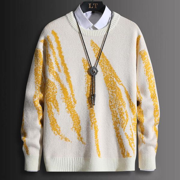 men's sweaters autumn winter man sweater streetwear korean fashion scratching o-neck men clothing knitwear pullover oversized, White;black
men's sweaters autumn winter man sweater streetwear korean fashion scratching o-neck men clothing knitwear pullover oversized, White;black
