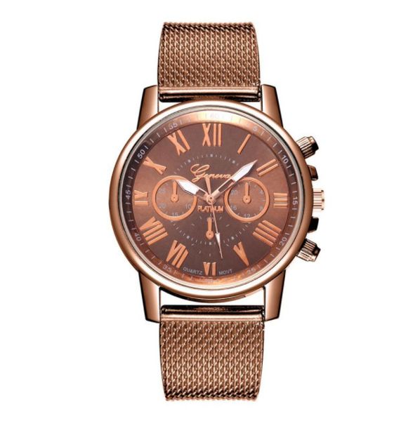 the latest clocks, fashionable and individual men and women double-layer three-eye mesh belt magic color watch, a variety of styles to choos
the latest clocks, fashionable and individual men and women double-layer three-eye mesh belt magic color watch, a variety of styles to choos
