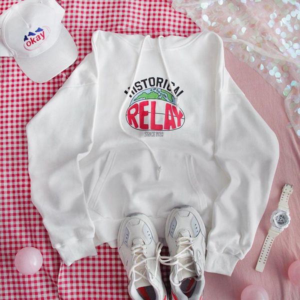 women's hoodies & sweatshirts spring women casual hooded hoodie sweatshirt teen girls loose student harajuku retro sweet letter print w, Black
women's hoodies & sweatshirts spring women casual hooded hoodie sweatshirt teen girls loose student harajuku retro sweet letter print w, Black