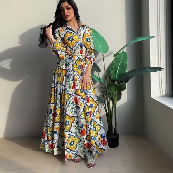 ethnic clothing autumn 2021 saudi abaya evening dress gown arabia print shirt collar button waist morocco turkey oman palestine, Red
ethnic clothing autumn 2021 saudi abaya evening dress gown arabia print shirt collar button waist morocco turkey oman palestine, Red