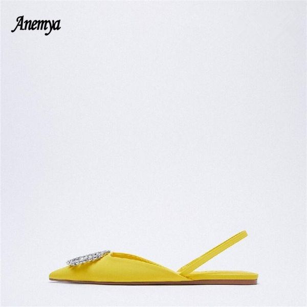 sandals rhinestone pointed women flat summer baotou muller shoes silk comfort slip on women's yellow designer 2021, Black
sandals rhinestone pointed women flat summer baotou muller shoes silk comfort slip on women's yellow designer 2021, Black