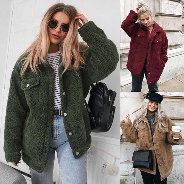women's wool & blends 2021 women clothing faux fur coat winter coats high-end personality loose, Black
women's wool & blends 2021 women clothing faux fur coat winter coats high-end personality loose, Black