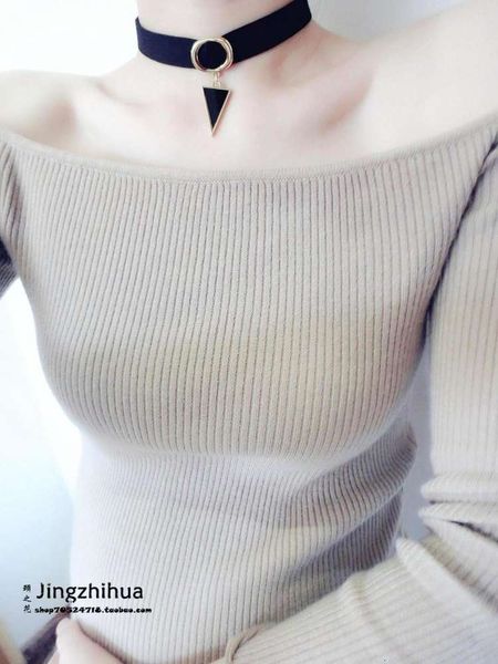 fashion punk black geometric circle triangle imitation deerskin cotton rope necklace short chain collar, Silver
fashion punk black geometric circle triangle imitation deerskin cotton rope necklace short chain collar, Silver