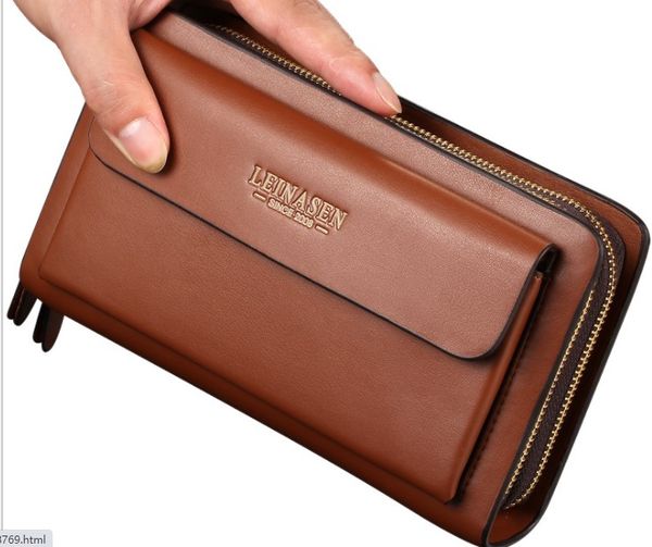 men clutch bags double zippers long length business casual bags multi-slots large volume purses good pu bags durable
men clutch bags double zippers long length business casual bags multi-slots large volume purses good pu bags durable