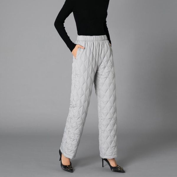 women's pants & capris winter down cotton women high waist windproof wide leg female casual loose trousers elastic warm, Black;white
women's pants & capris winter down cotton women high waist windproof wide leg female casual loose trousers elastic warm, Black;white