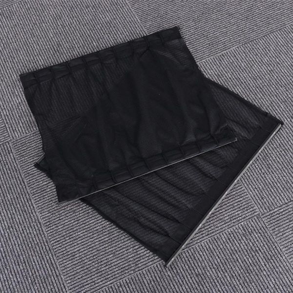 car sunshade 2pcs auto side window uv protection curtain mesh slidable shield (black)
car sunshade 2pcs auto side window uv protection curtain mesh slidable shield (black)