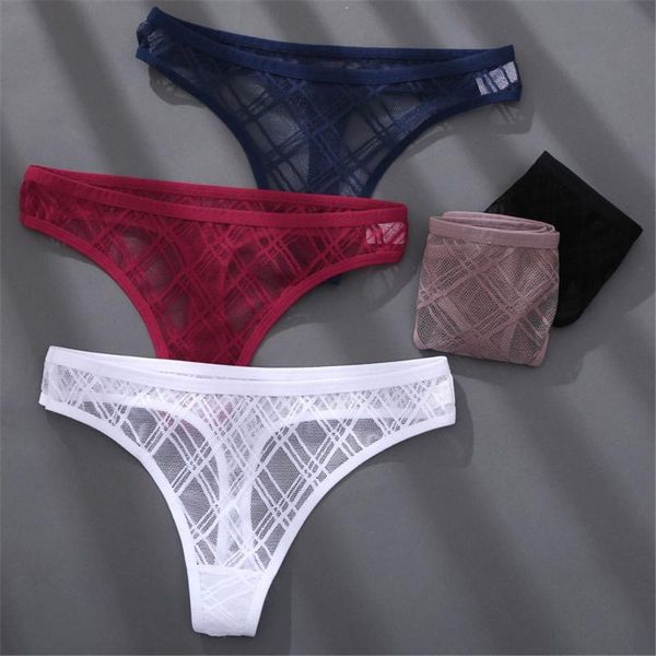 women's panties 1pcs mesh thongs underwear for women breathable thin lace hollowed out g-string female low waist see through briefs, Black;pink
women's panties 1pcs mesh thongs underwear for women breathable thin lace hollowed out g-string female low waist see through briefs, Black;pink