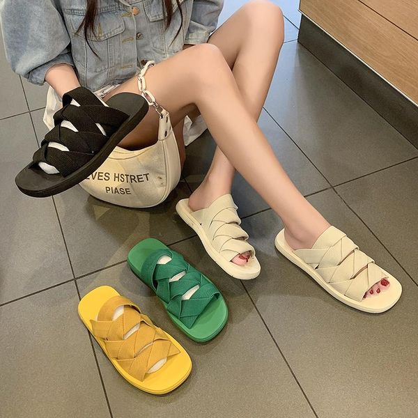slippers summer fashion women casual comfortable soft soles sandals flat shoes slingback, Black
slippers summer fashion women casual comfortable soft soles sandals flat shoes slingback, Black