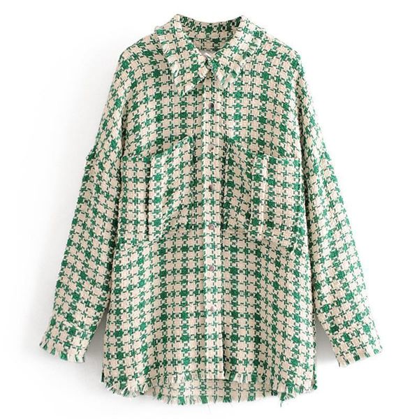 fandy lokar turn down collar blouses women fashion casual plaid printed shirts polyester women elegant pockets female ladies id, White
fandy lokar turn down collar blouses women fashion casual plaid printed shirts polyester women elegant pockets female ladies id, White
