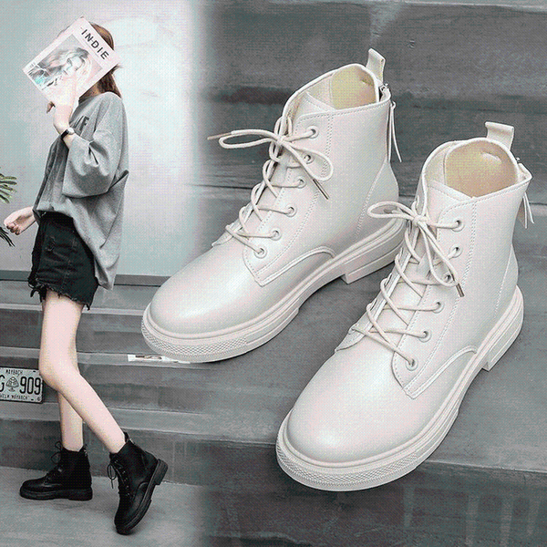 boots women's high zipper white ankle female spring autumn winter shoes woman lace-up black platform 2021
boots women's high zipper white ankle female spring autumn winter shoes woman lace-up black platform 2021