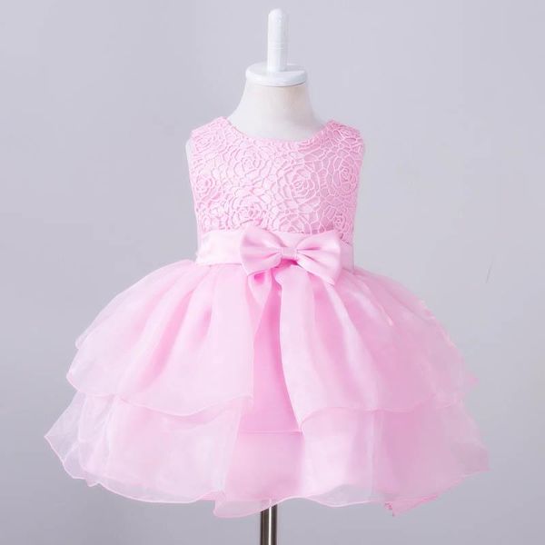 girl's dresses flower girls illusion sleeveless bow lace embroidery luxury light blue o-neck knee-length kids party princess gown f232, Red;yellow
girl's dresses flower girls illusion sleeveless bow lace embroidery luxury light blue o-neck knee-length kids party princess gown f232, Red;yellow