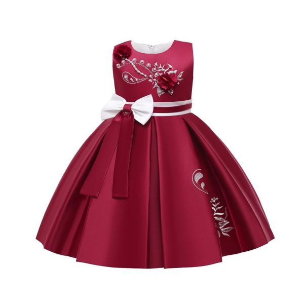 girl's dresses baby girls dress 2021 autumn children clothing party elegant princess long tulle kids wedding ceremony, Red;yellow
girl's dresses baby girls dress 2021 autumn children clothing party elegant princess long tulle kids wedding ceremony, Red;yellow