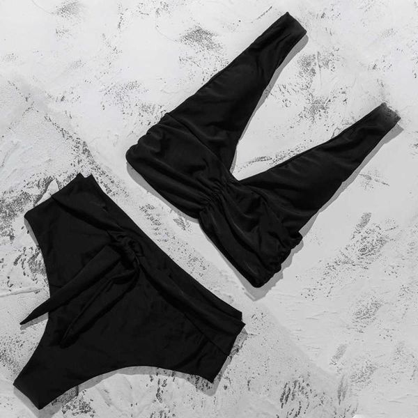 women's swimwear ztvitality solid fold push up bikini 2021 black padded bandage bikinis high waist swimsuit women brazilian biquini, White;black
women's swimwear ztvitality solid fold push up bikini 2021 black padded bandage bikinis high waist swimsuit women brazilian biquini, White;black