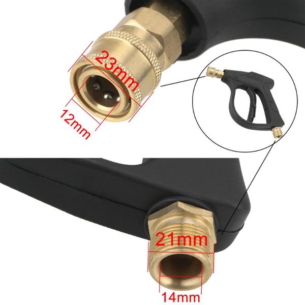 water gun & snow foam lance car high pressure cleaner washer soap spray sprayer nozzles quick release automotive accessories 14mm m22 socket
water gun & snow foam lance car high pressure cleaner washer soap spray sprayer nozzles quick release automotive accessories 14mm m22 socket