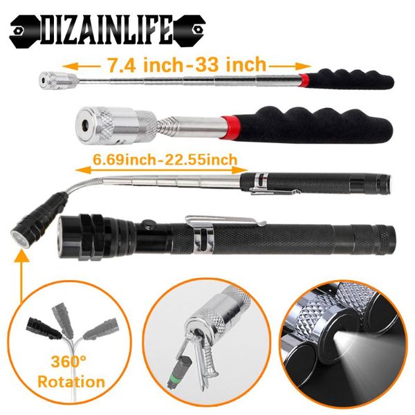professional hand tool sets portable mini magnetic pick up magnet pen with light extendable pickup rod stick for picking nut scre
professional hand tool sets portable mini magnetic pick up magnet pen with light extendable pickup rod stick for picking nut scre
