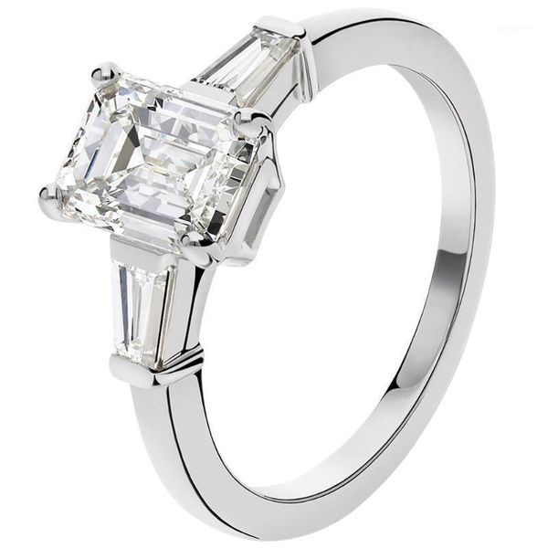cluster rings 14k au585 white gold ring women wedding anniversary engagement trapezoid rectangle emerald moissanite diamond elegant cute1, Golden;silver
cluster rings 14k au585 white gold ring women wedding anniversary engagement trapezoid rectangle emerald moissanite diamond elegant cute1, Golden;silver