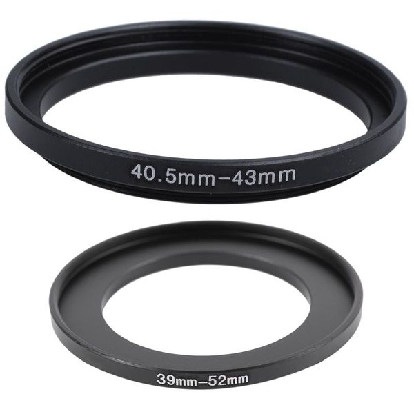 lens adapters & mounts 2pcs camera metal step up ring adapter, 39mm to 52mm & 40.5mm 43mm
lens adapters & mounts 2pcs camera metal step up ring adapter, 39mm to 52mm & 40.5mm 43mm
