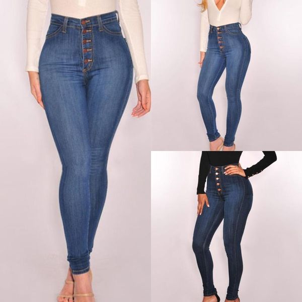 women's jeans 2021 plus size denim long high waist skinny streetwear trousers, Blue
women's jeans 2021 plus size denim long high waist skinny streetwear trousers, Blue