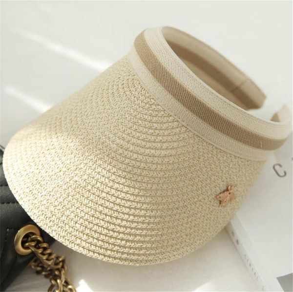 summer hat with bee pattern woman visors casquettes caps luxury designer cap beach hats beanie 5 colors optional, Blue;gray
summer hat with bee pattern woman visors casquettes caps luxury designer cap beach hats beanie 5 colors optional, Blue;gray
