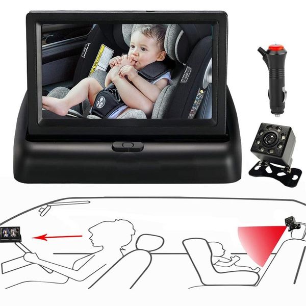 webcams baby child car seat mirror infants safety back monitor with night vision 170° 4.3inch high definition display screen camera
webcams baby child car seat mirror infants safety back monitor with night vision 170° 4.3inch high definition display screen camera