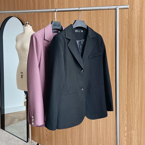 2021 purple jacket women's korean-style autumn new casual office black blazer coat jyoy, White;black
2021 purple jacket women's korean-style autumn new casual office black blazer coat jyoy, White;black