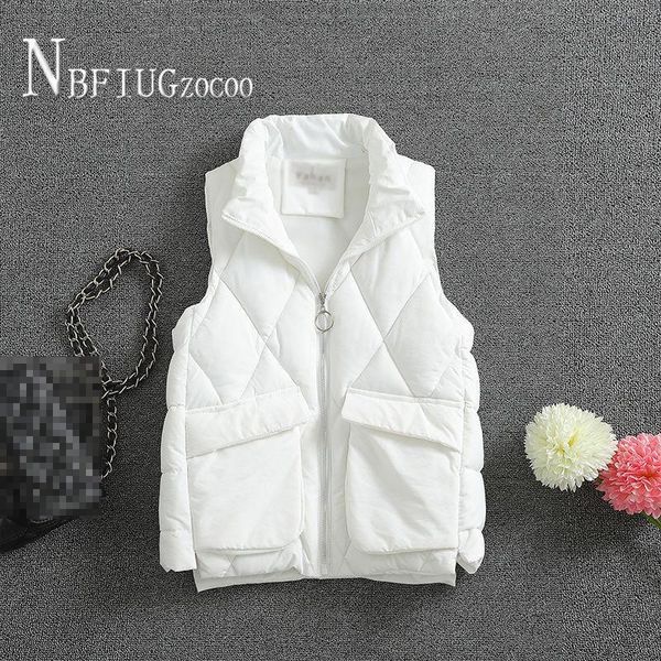 women's vests autumn winter korean loose women vest short style solid color female, Black;white
women's vests autumn winter korean loose women vest short style solid color female, Black;white