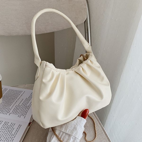 elegant pleated handle bags solid color women leather armpit bag simple messenger bags for women 2021 desinger shoulder bag
elegant pleated handle bags solid color women leather armpit bag simple messenger bags for women 2021 desinger shoulder bag
