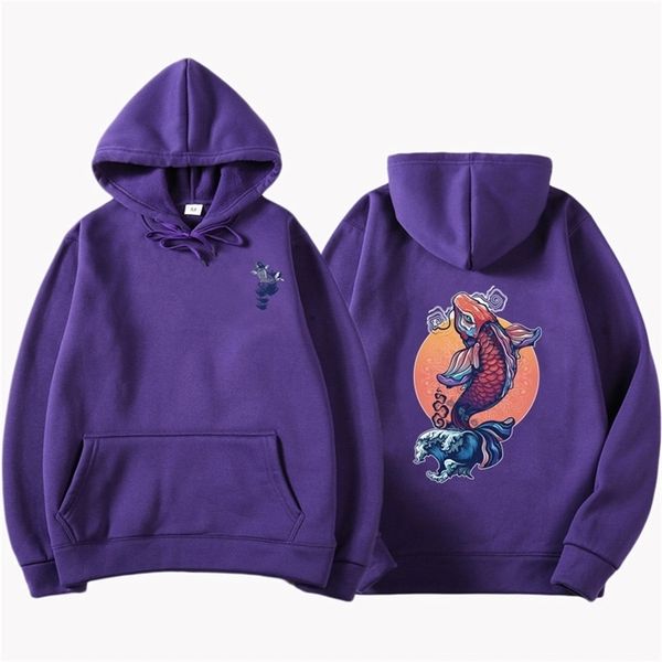 japanese ukiyo-e tattoo carp print pullover hoodies harajuku casual hooded sweatshirts hip hop fashion streetwear lj201222, Black
japanese ukiyo-e tattoo carp print pullover hoodies harajuku casual hooded sweatshirts hip hop fashion streetwear lj201222, Black
