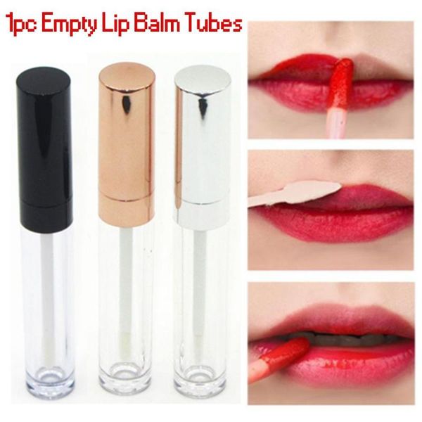 storage bottles & jars 1pc 6.5ml empty lip gloss tube portable mini transparent cylindrical container diy glaze sample bottle beauty tool
storage bottles & jars 1pc 6.5ml empty lip gloss tube portable mini transparent cylindrical container diy glaze sample bottle beauty tool