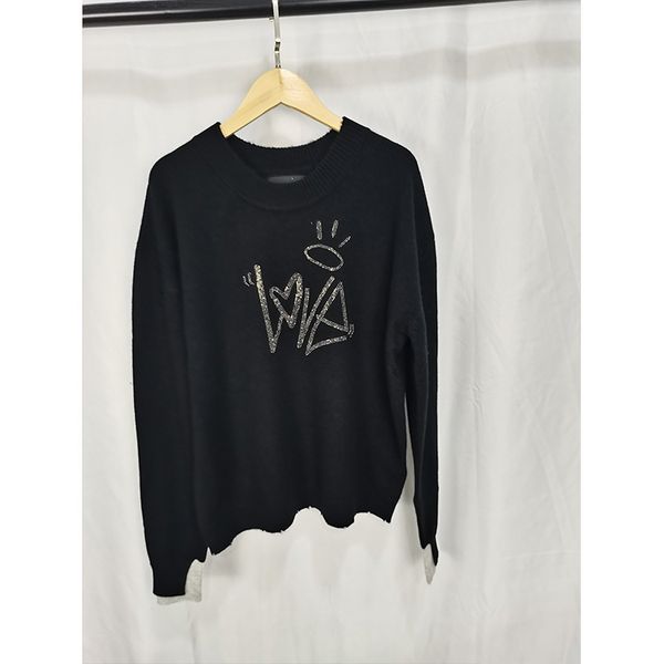 2021 100% cashmere autumn and winter new women's black round neck long-sleeved drill pattern knitted sweater ho92, White;black
2021 100% cashmere autumn and winter new women's black round neck long-sleeved drill pattern knitted sweater ho92, White;black
