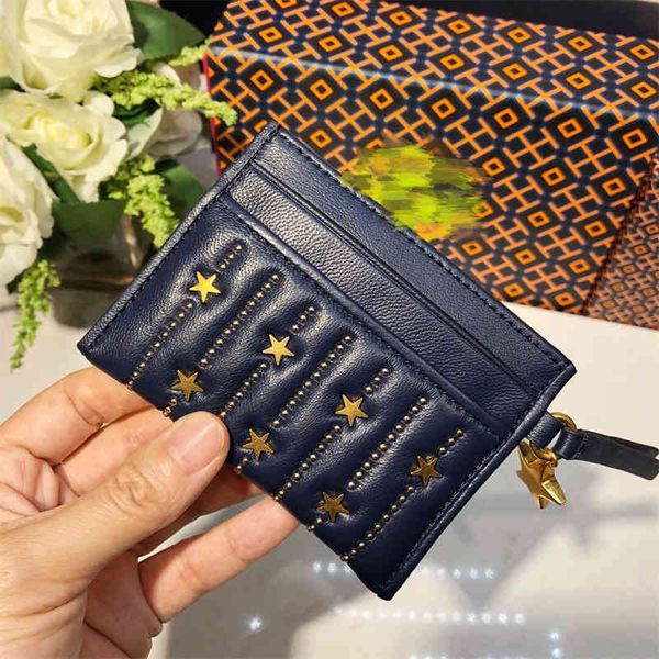 2021 new tb five pointed star card bag rivet clip small zero wallet leather soft 8824
2021 new tb five pointed star card bag rivet clip small zero wallet leather soft 8824
