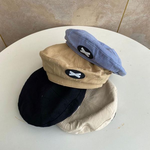 berets women's autumn korean version of the patch letter beret outdoor wild art fashion painter hat casual anti-sack, Blue;gray
berets women's autumn korean version of the patch letter beret outdoor wild art fashion painter hat casual anti-sack, Blue;gray