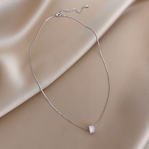 xianlan484 zircon waist pendant necklace female ins tide niche contracted clavicle necklace senior temperament web celebrity act t, Silver
xianlan484 zircon waist pendant necklace female ins tide niche contracted clavicle necklace senior temperament web celebrity act t, Silver
